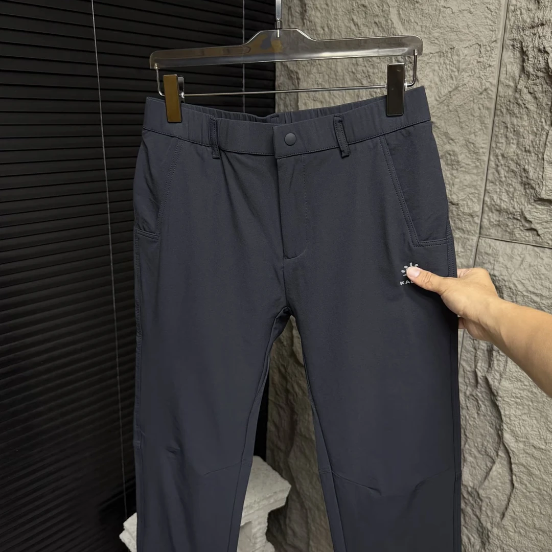 3001秋季新款户外软壳冲锋裤直筒百搭登山裤