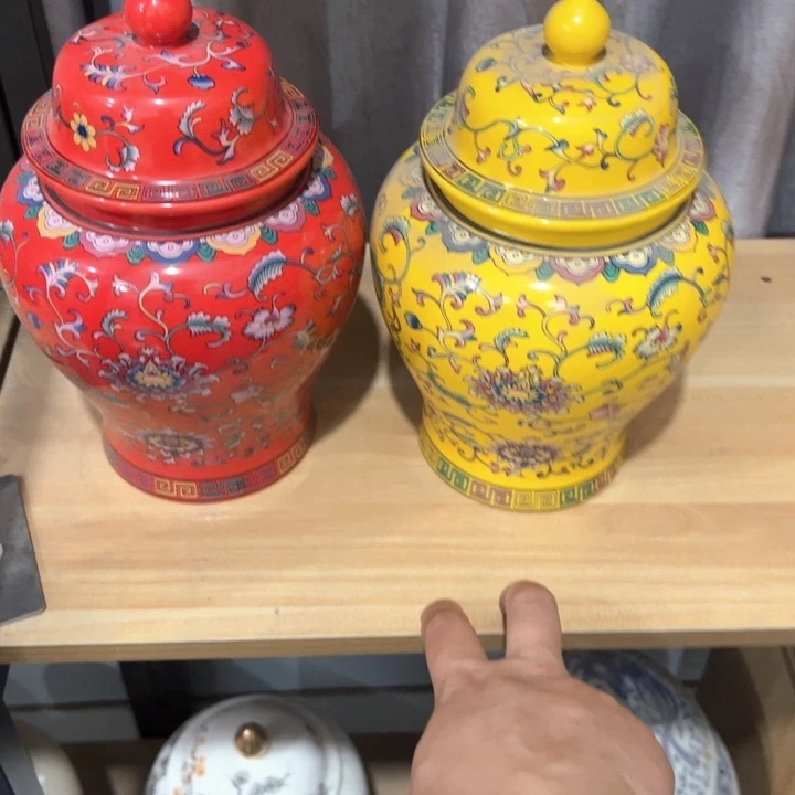 瑕疵福利品陶瓷茶叶罐