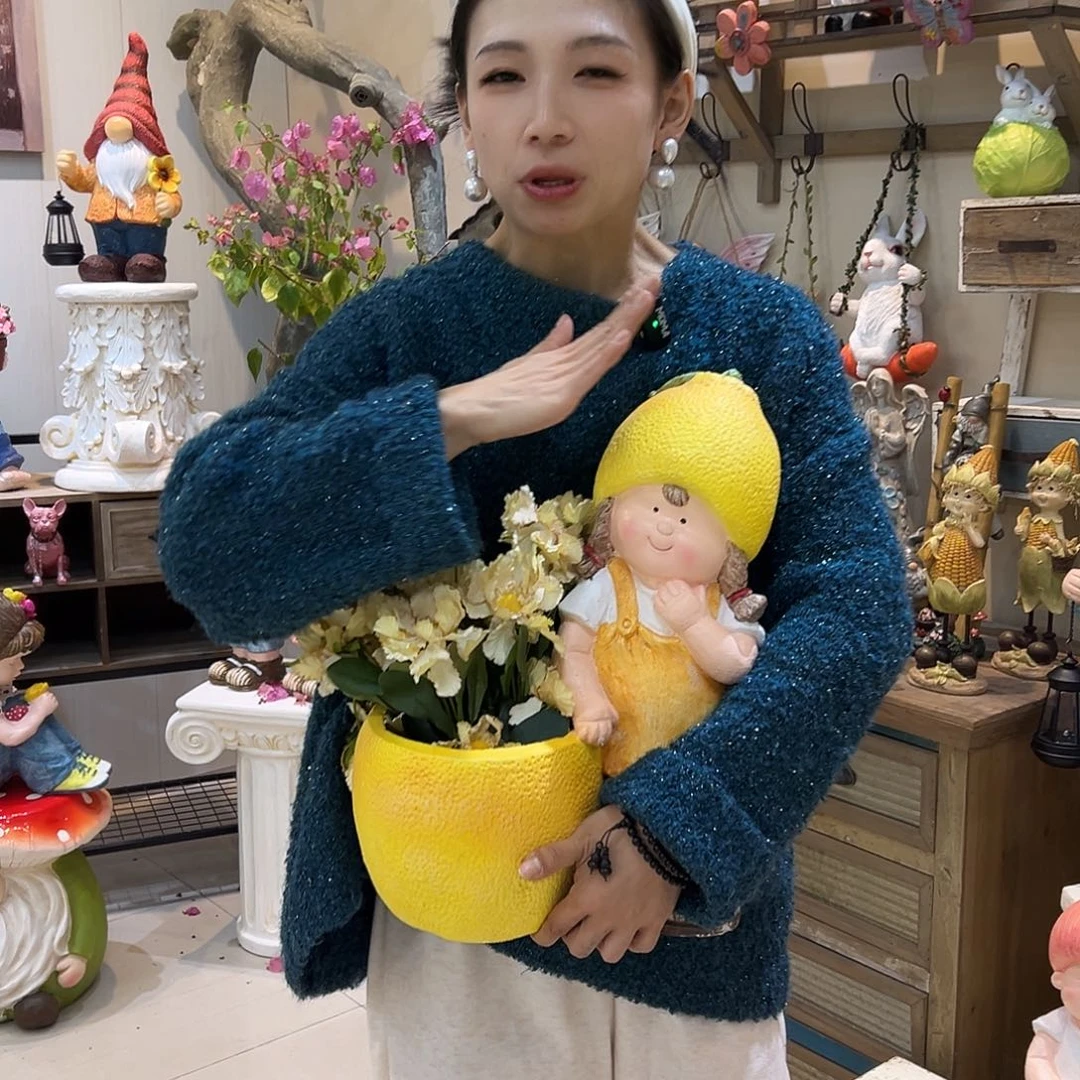 花园摆件红红火火