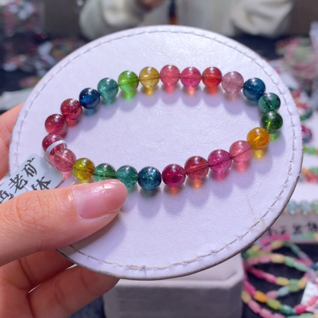 【闪购商品】未镶嵌手串碧玺7.8mm左右