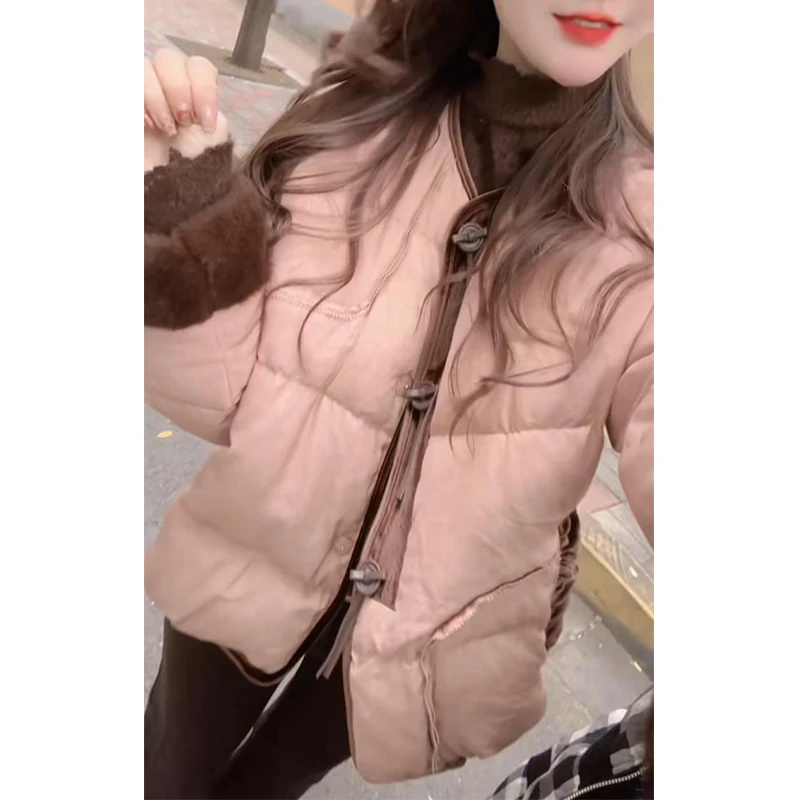 『柔雾国风W』新中式千金风气质高级感棉服外套女2025冬季新款女装