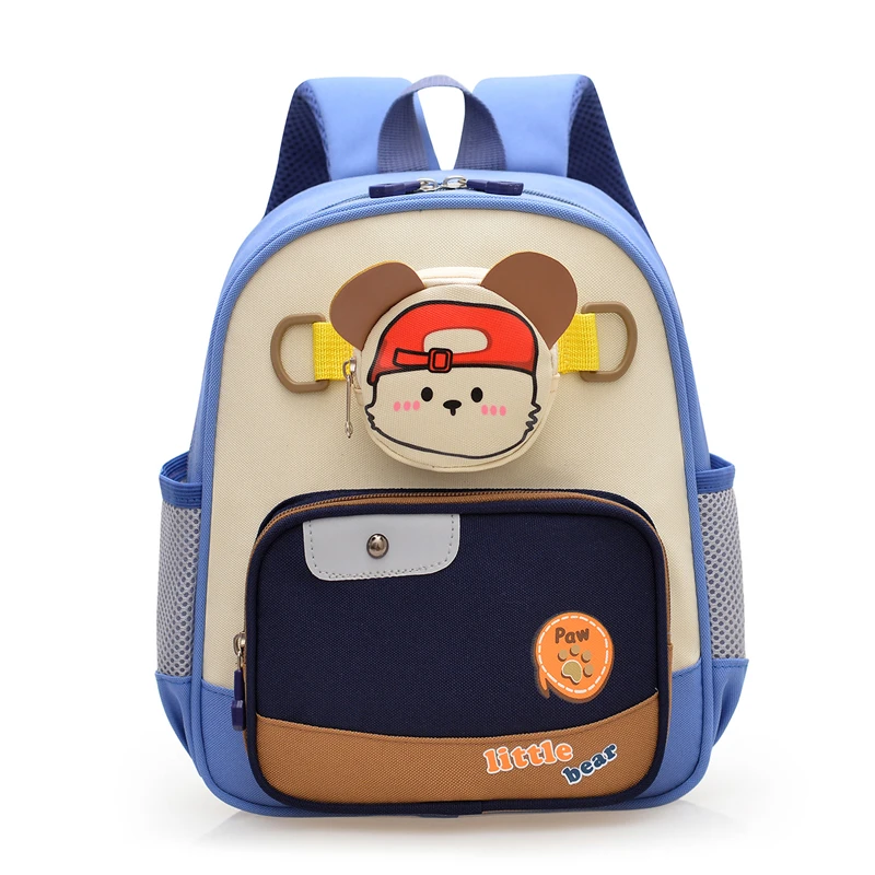 新款儿童书包幼儿园小中班女孩可爱卡通双肩包男童2-5岁宝宝背包