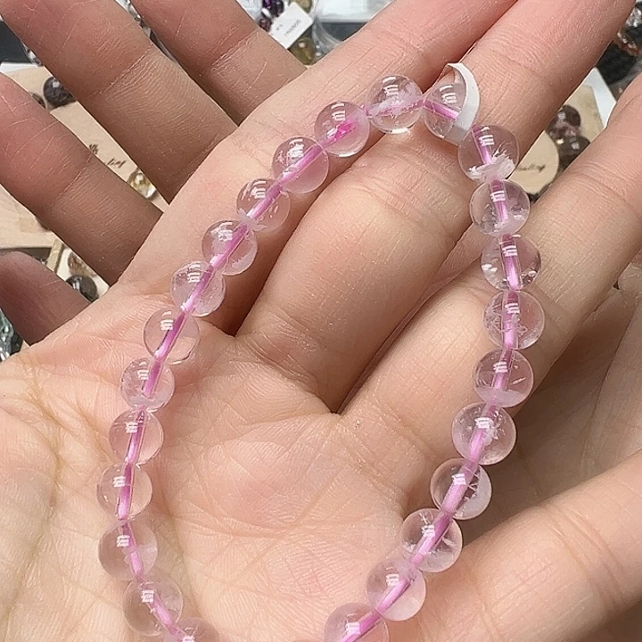 水晶手链未镶嵌多样性发一