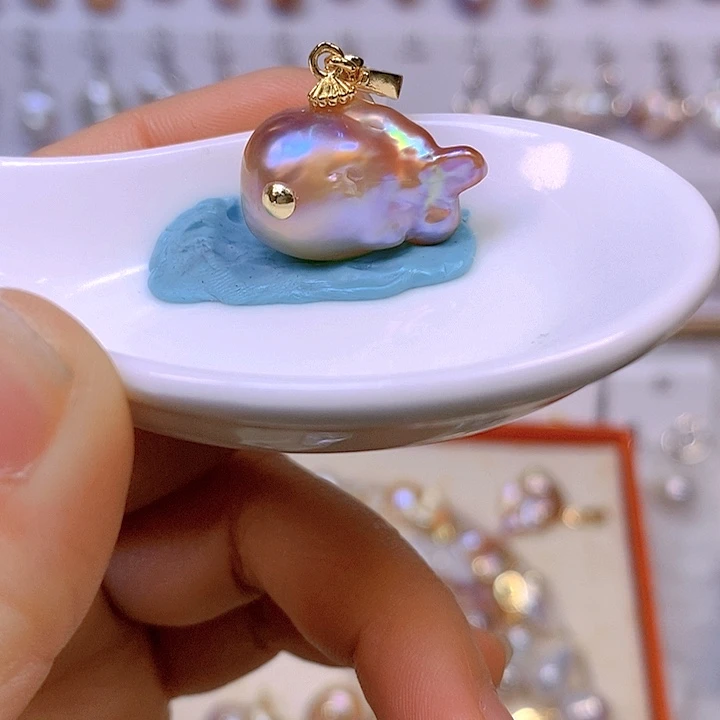 淡水珍珠颈饰合金