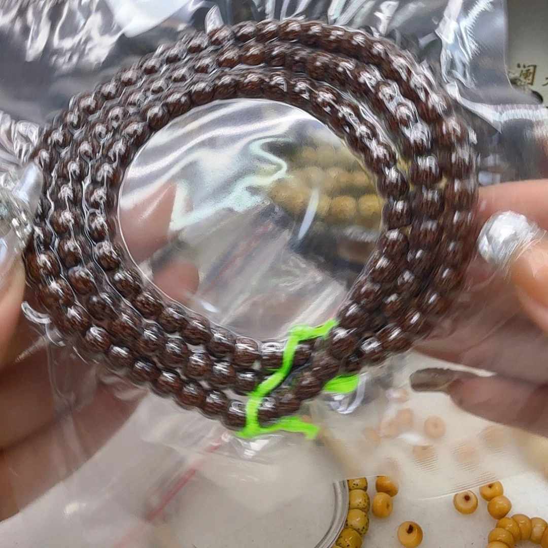 手串星月菩提19王者粉皮星月菩提76-108