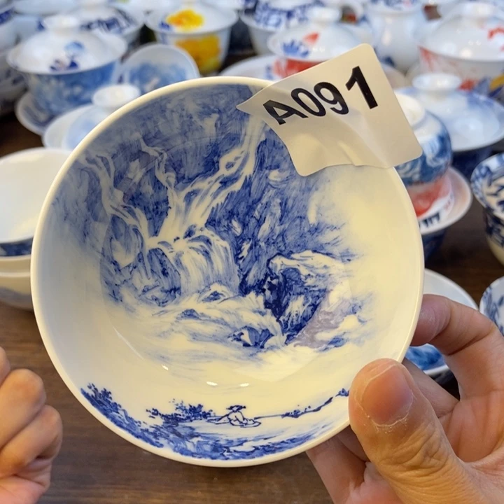 巴***皮瓷片景德镇陶瓷艺术