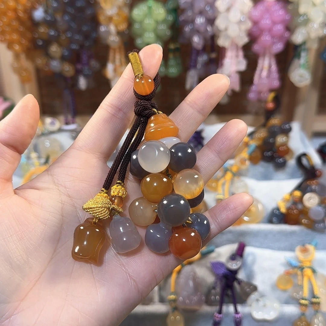 玛瑙/玉髓挂件福利款未镶嵌