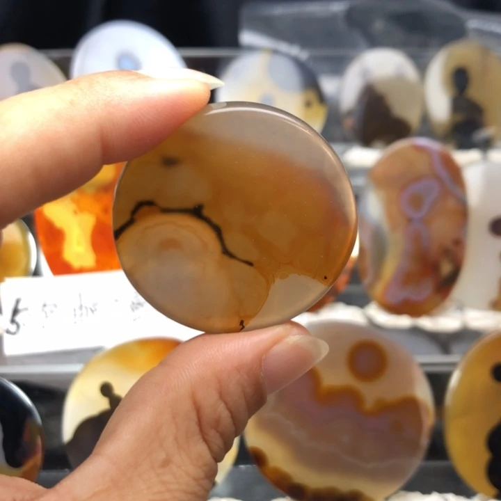 合金玛瑙/玉髓珠宝奇石77有瑕