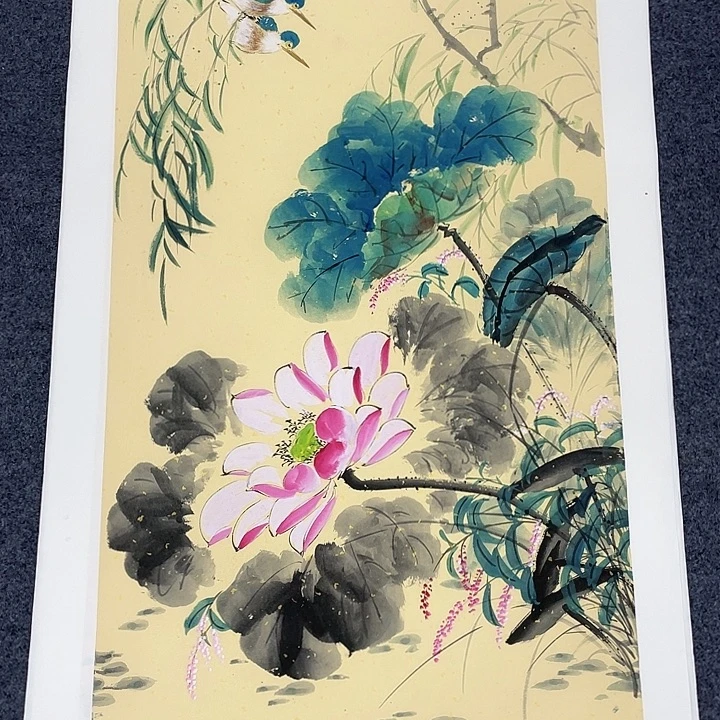 国画作品小姐姐放漏…