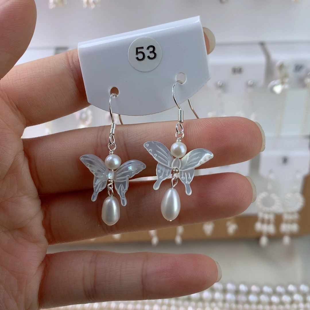 未镶嵌耳饰淡水珍珠