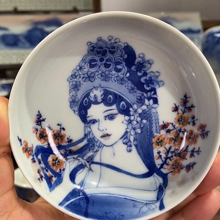杯景德镇手工手绘陶瓷，高亮兴老师作品
