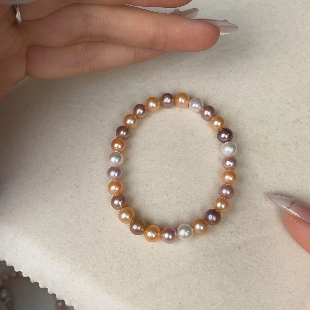 未镶嵌淡水珍珠手链