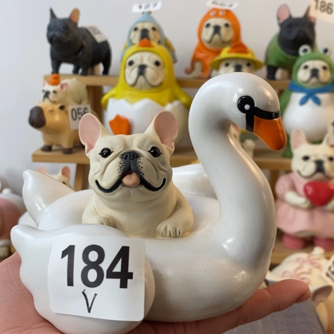 【闪购商品】微瑕184奶油天鹅陶瓷周边