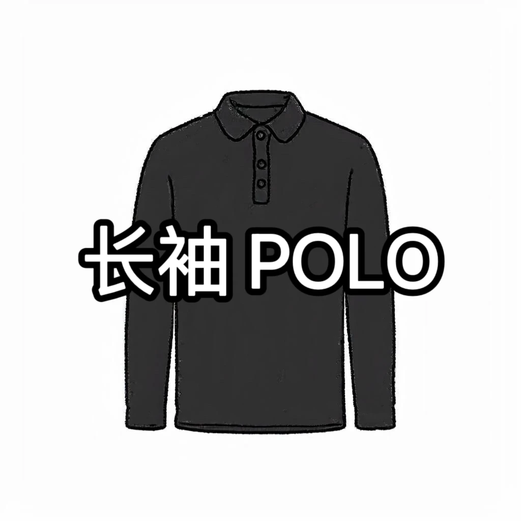 2.0男士2025秋冬款户外长袖商务POLO衫0