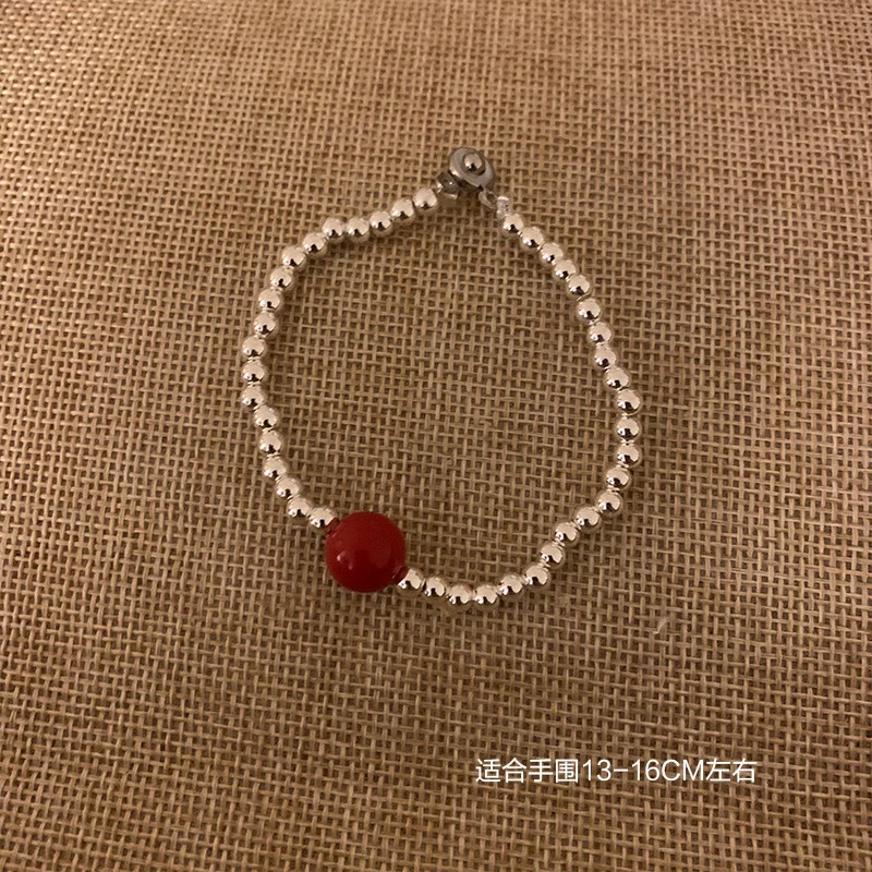 合金莫桑石手链 小众百搭设计感时尚个性手链9156-08
