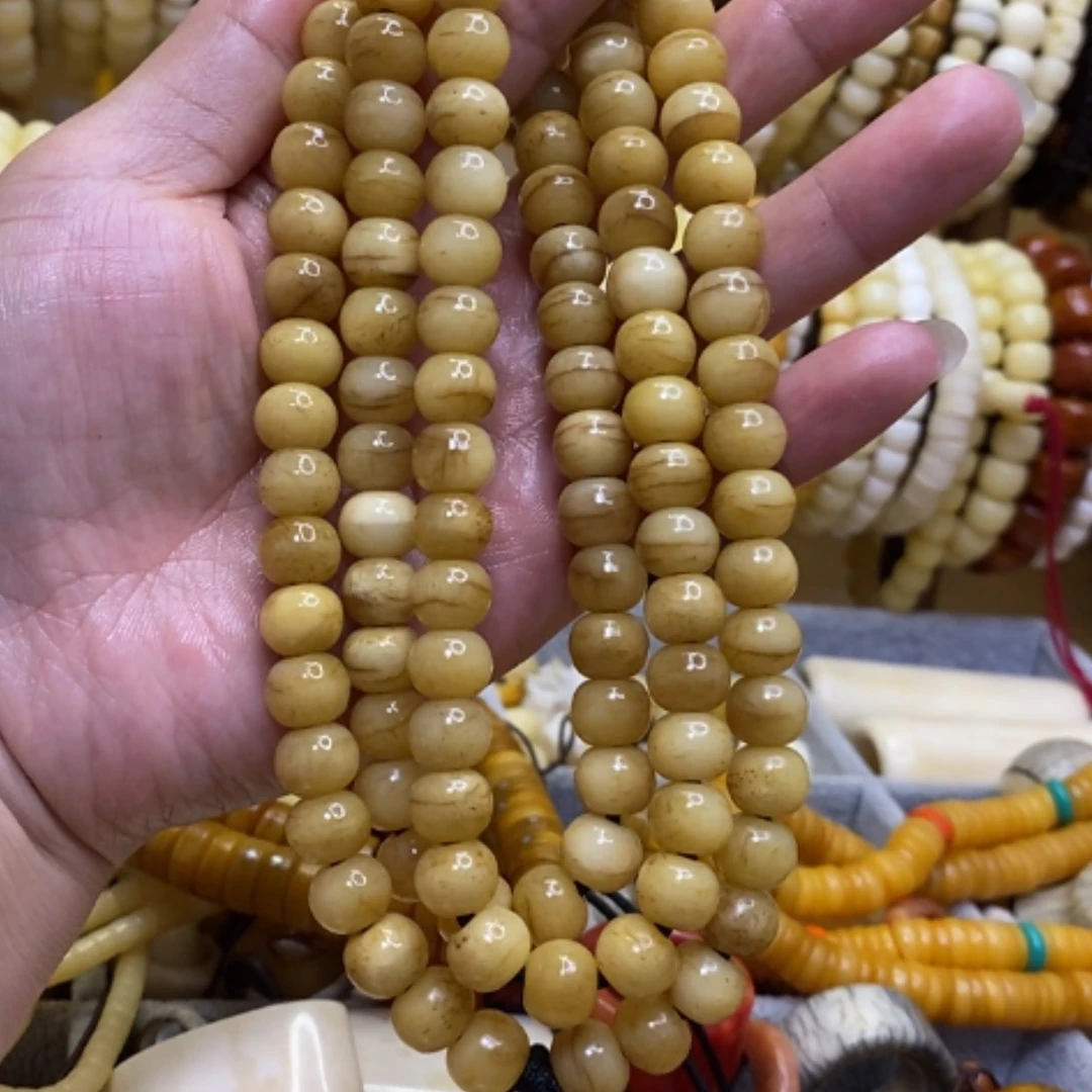 【闪购商品】牛骨手串/手链直径10苹果圆