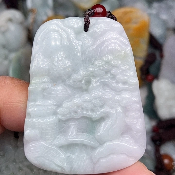 颈饰未镶嵌翡翠q