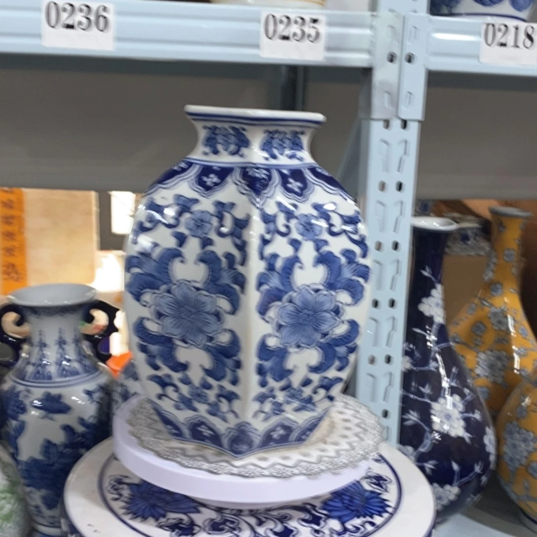 瓶杨桃花瓶摆件花瓶