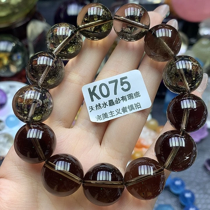 未镶嵌珠宝半成品水晶18+茶水晶