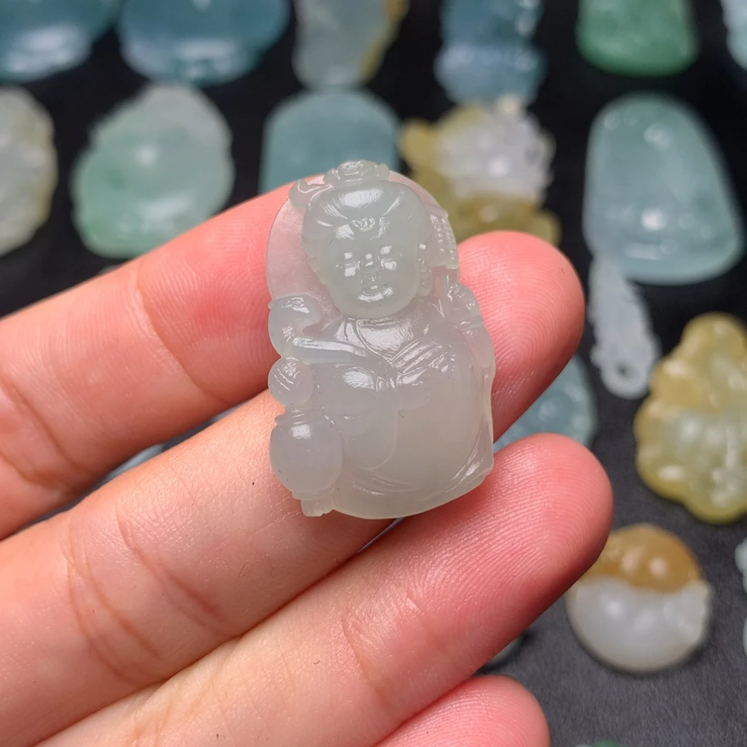 定制翡翠未镶嵌唐女