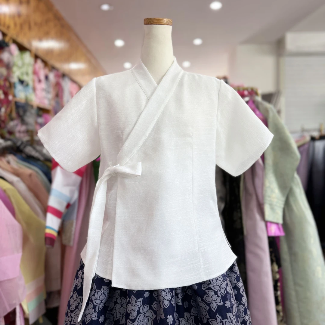 朝鲜族 成人生活韩服 短袖