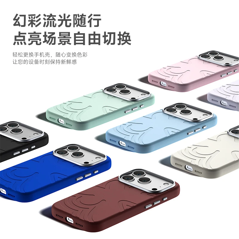 17食品级硅胶全新Ai按键适用苹果iPhone17promax/14pro手机壳防摔