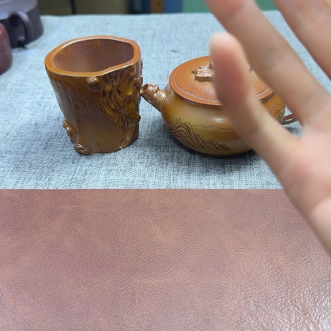 紫砂茶壶民间手艺人全手工制作