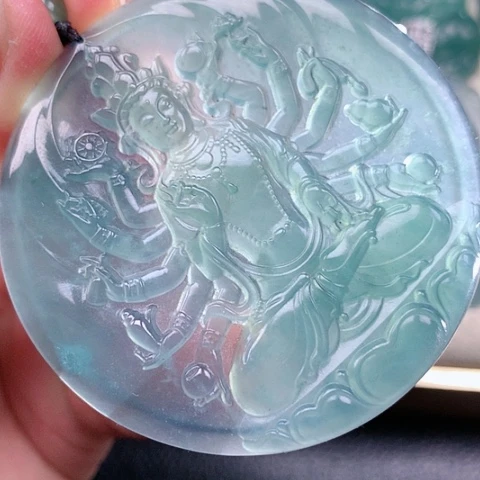 【闪购商品】翡翠颈饰未镶嵌天然翡翠