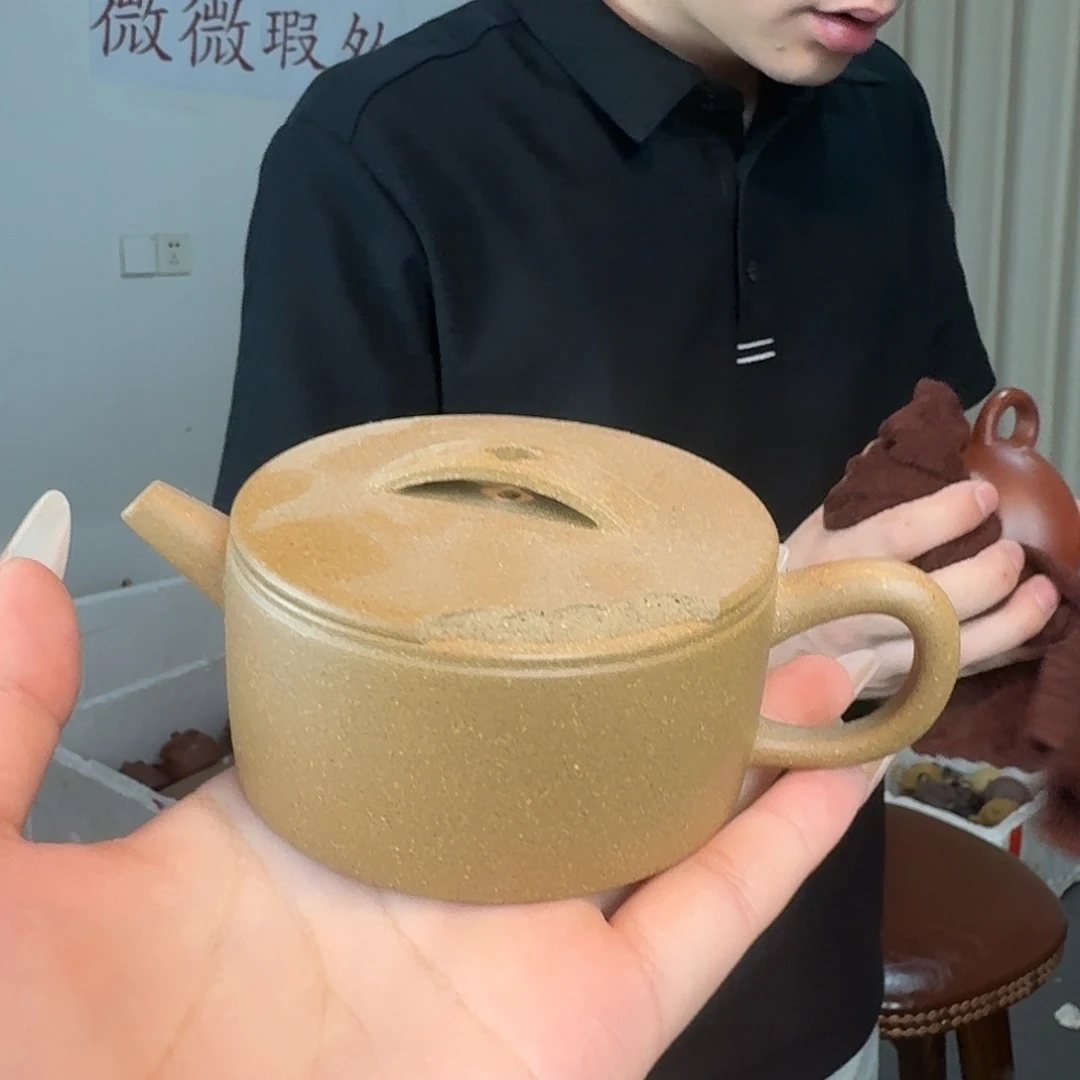 茶壶紫砂青缎汉瓦瑕疵
