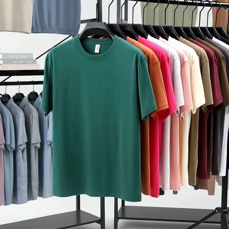 100%纯棉潮牌夏季新款短袖t恤男女宽松百搭圆领潮流休闲体恤上衣