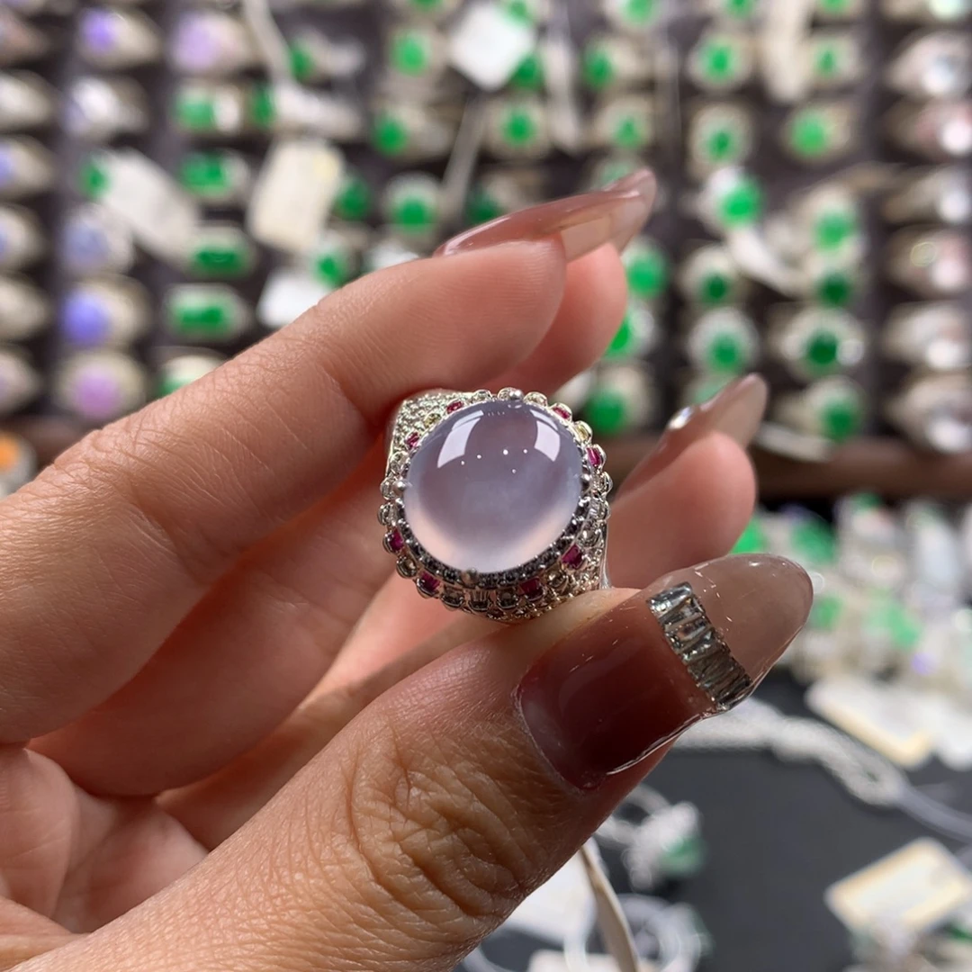 定制翡翠未镶嵌天然缅甸A货翡翠12.3