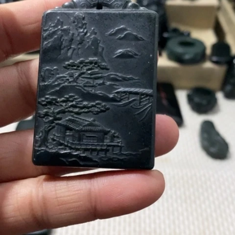 和田玉挂件未镶嵌