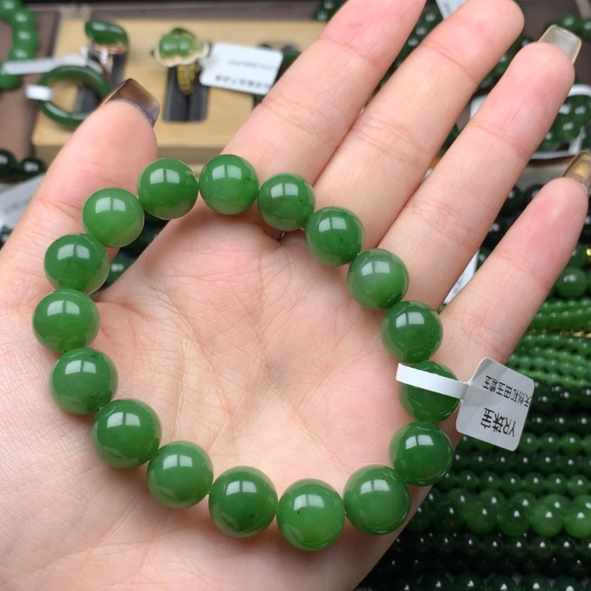 【闪购商品】未镶嵌手串和田玉（碧玉）二*