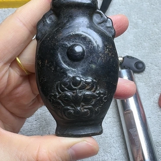 紫金钵盂菩提吊坠
