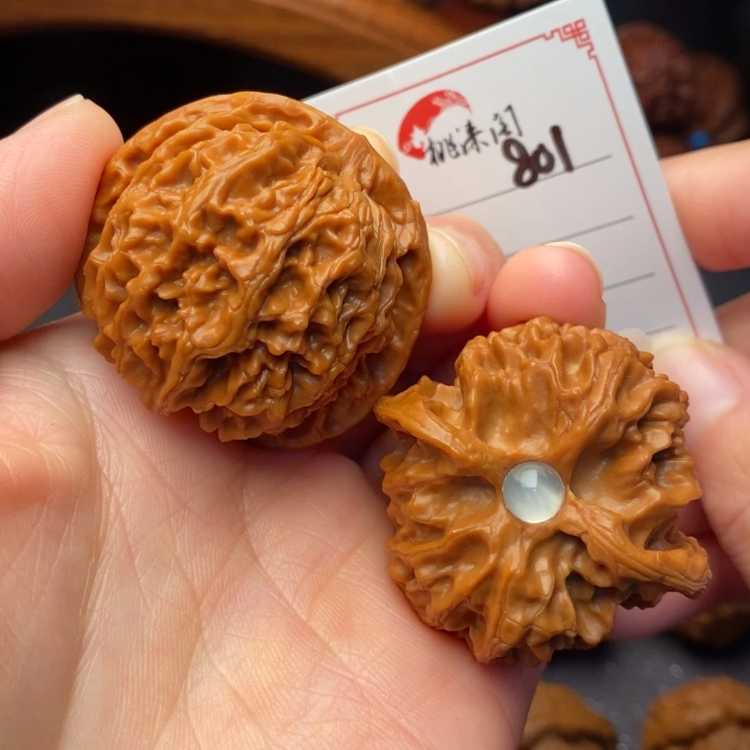 把件文玩核桃801号42苹果