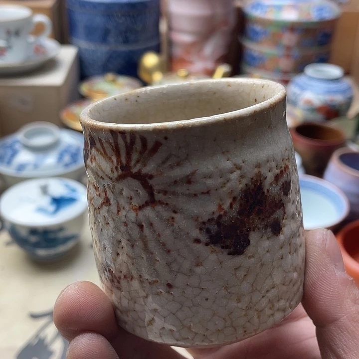 瓷片001 一人直播，看品直播间说序号