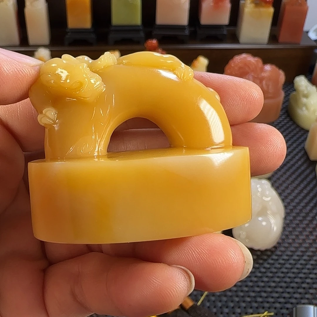 光***头印石寿山石寿山汶洋石