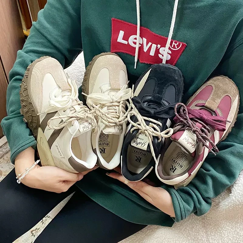 2025春季新款阿甘鞋时尚休闲百搭老爹鞋9001