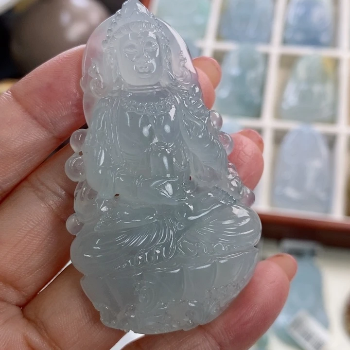 颈饰未镶嵌翡翠紫****翡翠
