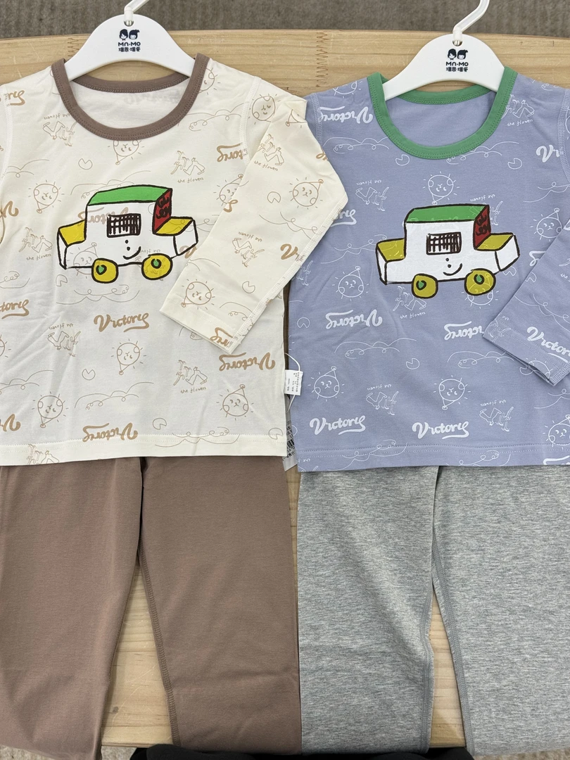 [大汽车100-120]更喜男孩秋衣秋裤套装