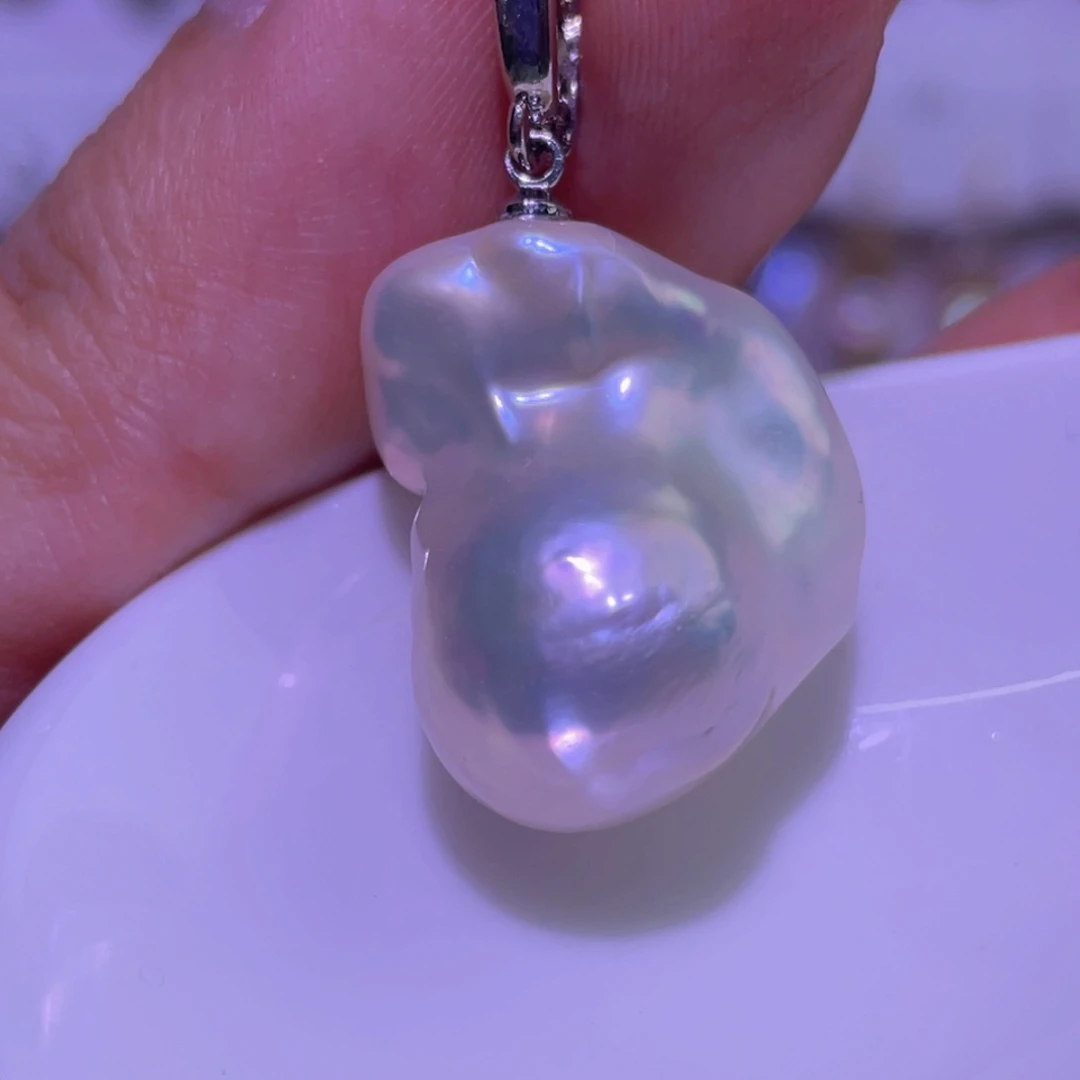 天然淡水珍珠吊坠淡水珍珠未镶嵌