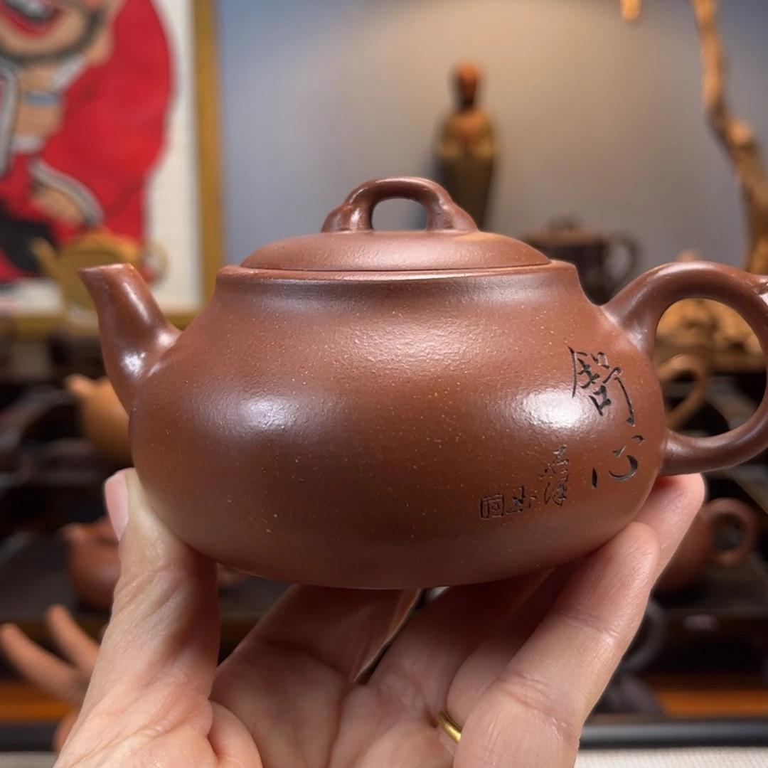 紫砂茶具半手工制作