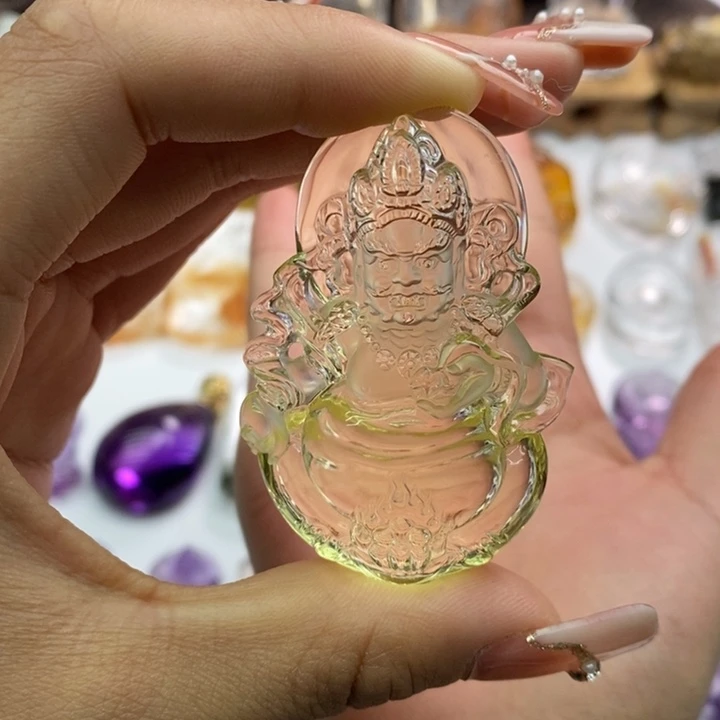 水晶颈饰未镶嵌玉*