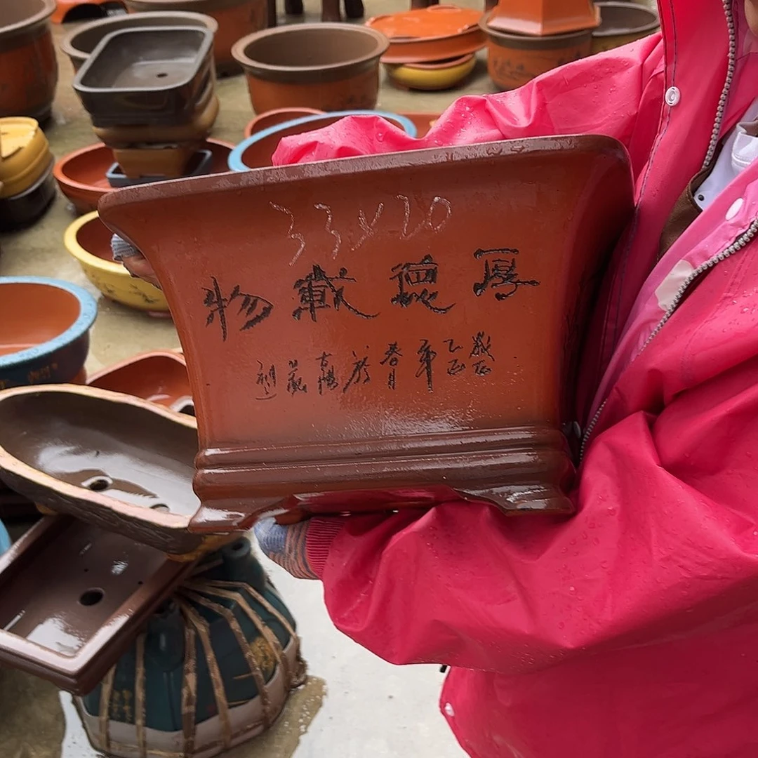 紫砂花盆盆景艺术