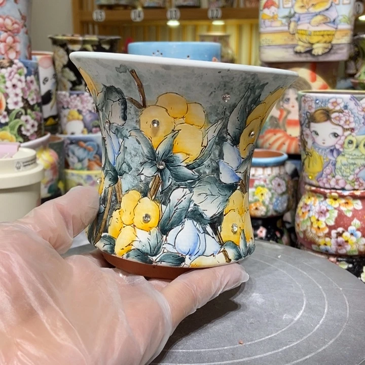 景德镇艺术手绘作品