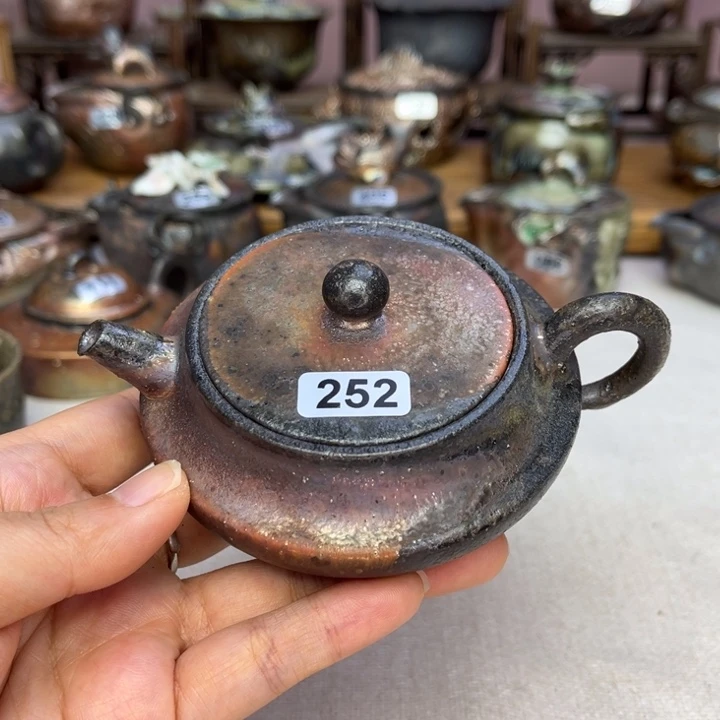 壶裸柴烧陶瓷茶具