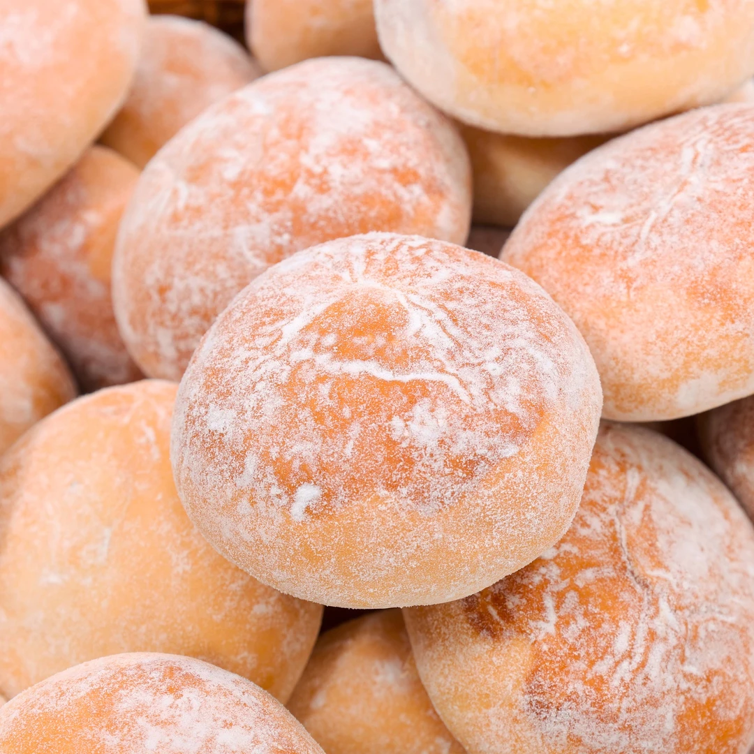 益祥成奶豆包豆沙面包手工传统糕点零食