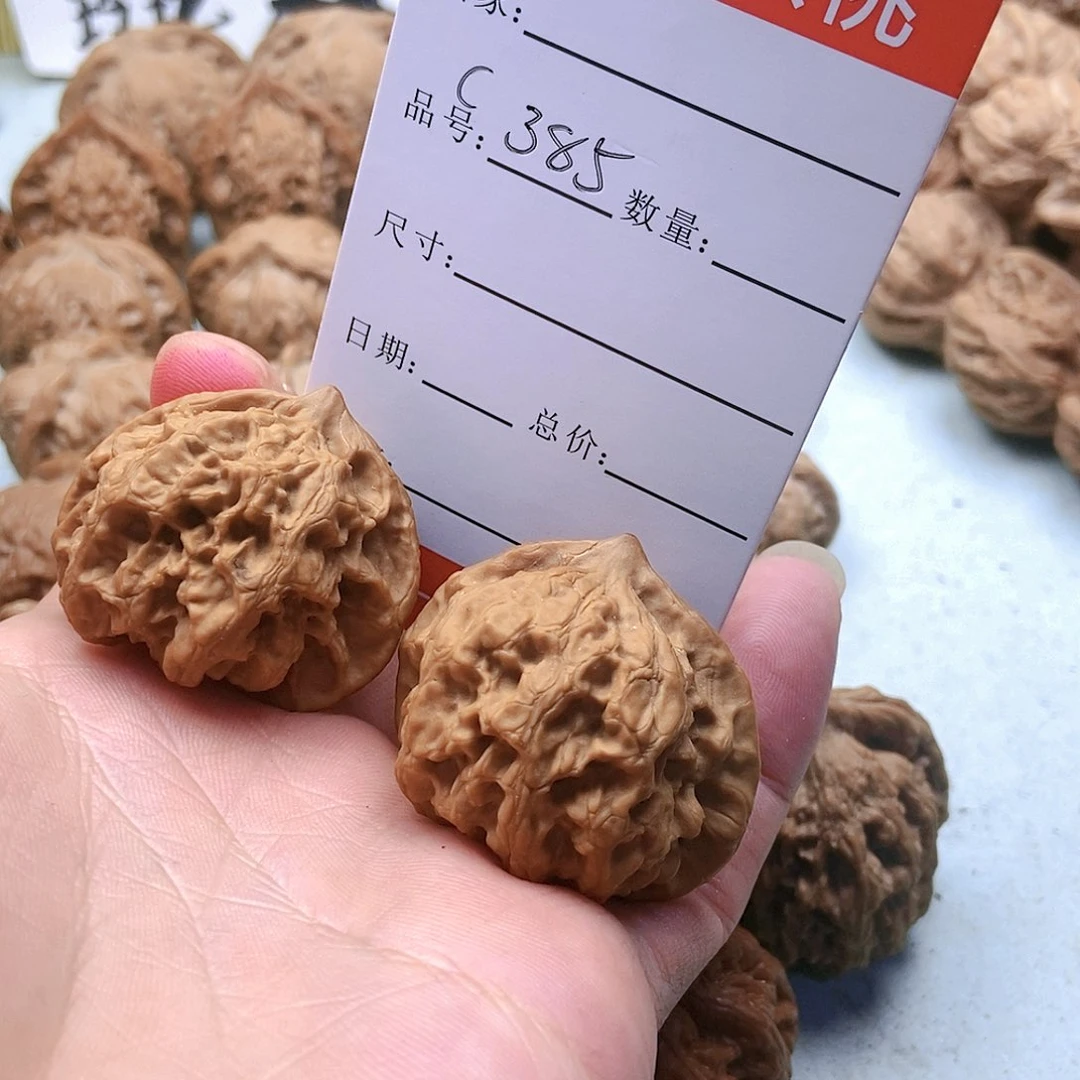 把件桃核385号龙纹39尺