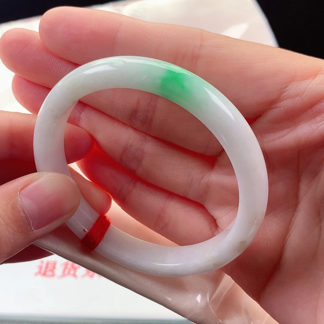 【闪购商品】翡翠手镯未镶嵌53圈6131