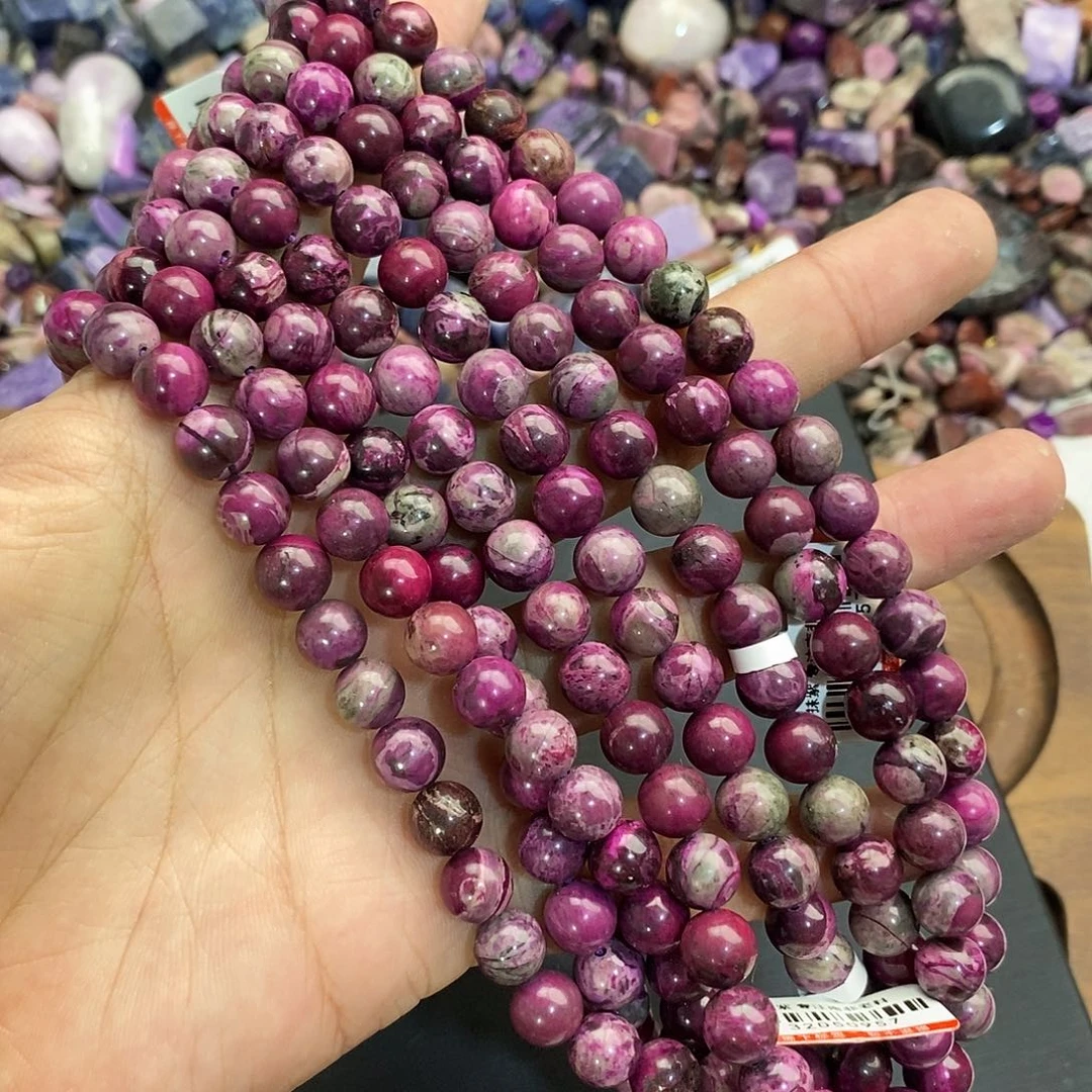 非金属32050957泥地桃红项链